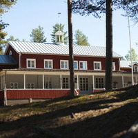 Huvudbyggnaden vid Pörkenäs lägergård